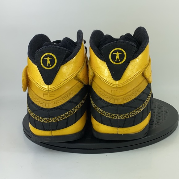 Converse Wade Slash Marquette March Madness PE Sample Yellow/Black Men's Size 13 - Picture 6 of 11